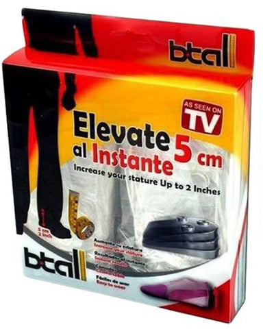 B Tall Height Increase Btall Elevate Your Height 5cm Silicon Pads (Instant Results)