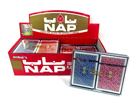 Asha'S Nap Plastic Playing Cards