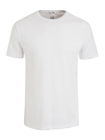 Jockey Men T-Shirt Deep Neck White XL 9718