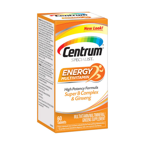 Centrum Specialist Energy 60 Tablets