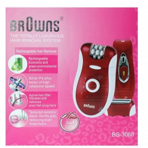 Women Epilator Shaver (3 IN 1)