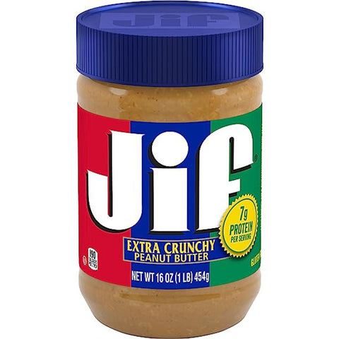 Jif Peanut Butter Extra Crunchy 454g