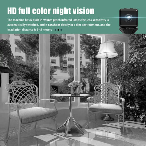 X9 Podofo Wireless Mini IP Camera Surveillance Camera 1080P HD Cam Portable For Home Security