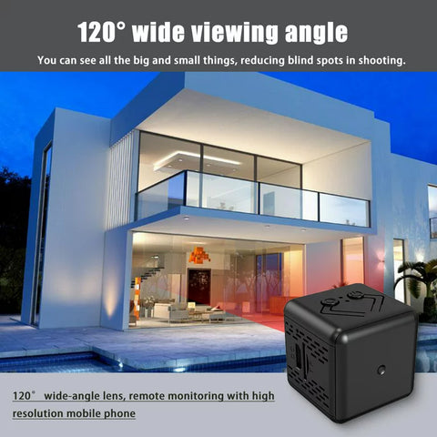 X9 Podofo Wireless Mini IP Camera Surveillance Camera 1080P HD Cam Portable For Home Security