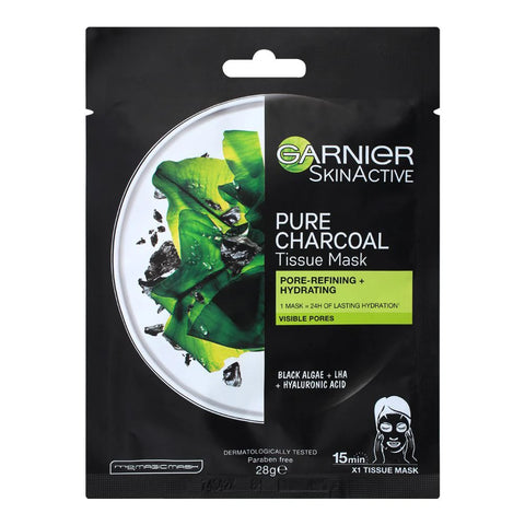 Garnier Skin Active Pure Charcoal Tissue Mask 28g