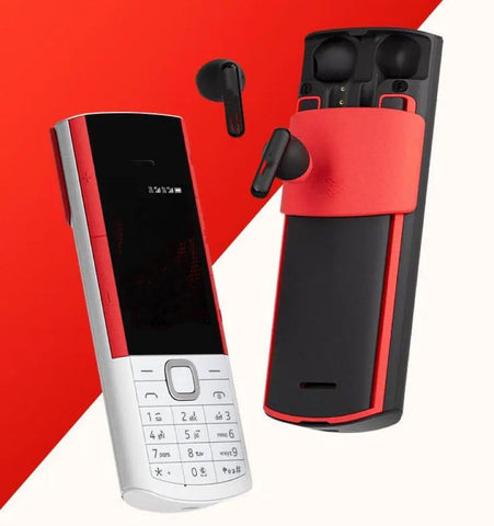 Nokia 5710 Dual SIM Card 4G Connectivity Keypad Mobile Phone with Earbuds