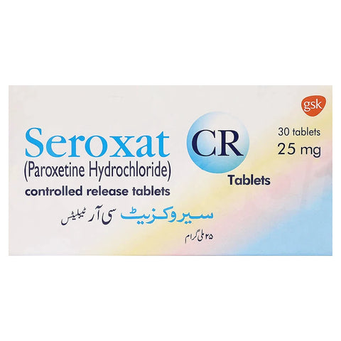 Seroxat,CR,25Mg tab