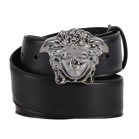 Versace Mens Black Belt