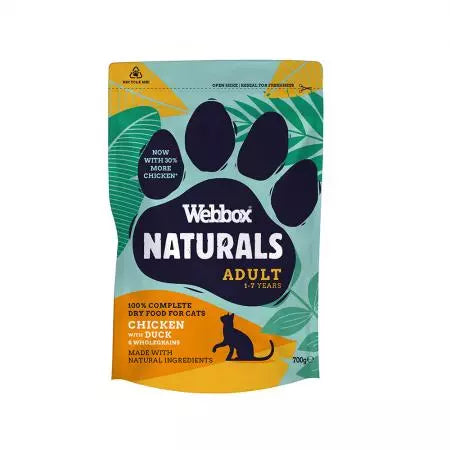 Webbox Natural Cat Food Chicken & Duck 2Kg