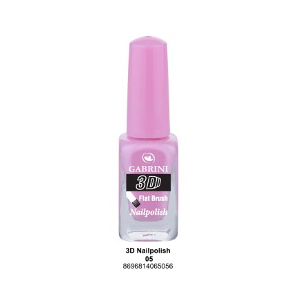 Gabrini Flat Brush 3D Nail Polish 05