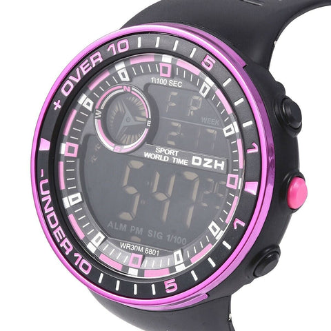 STRADA LED Chinese Electronic Movement Silicone Watch