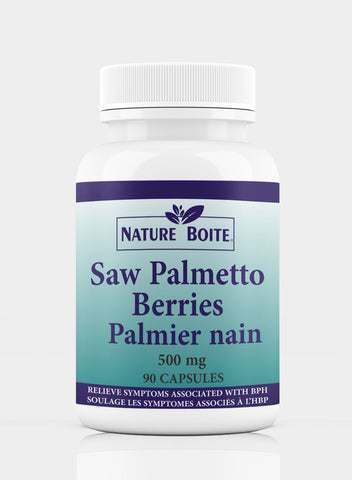 Saw Palmetto Berries Palmier Nain 500Mg 90 Capsules