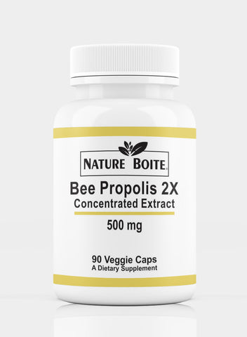 Bee Propolis 2X Concentrated Extract 500Mg 90 Capsules