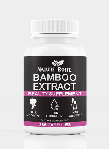 Bamboo Extract Pure Beauty Supplement 750Mg 365 Capsules