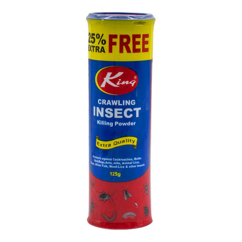 King Insect Killing Crawling Powder 125 Gm