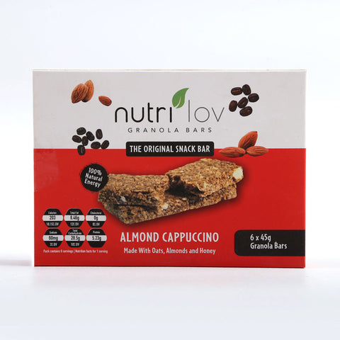 Nutri Lov Nutrilov Almond Cappucino 6 Bar