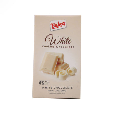 Bakea Cooking Chocolate White 200Gm