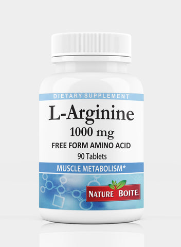 L-Arginine Muscle Metabolism 1000Mg 90 Tablets