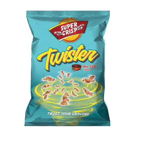 Super Crisp Twister Spicy Bbq 21Gm