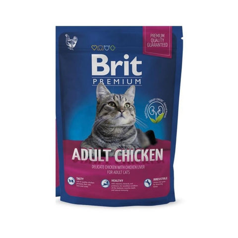 Brit Premium by Nature Cat. Adult Chicken, 800g