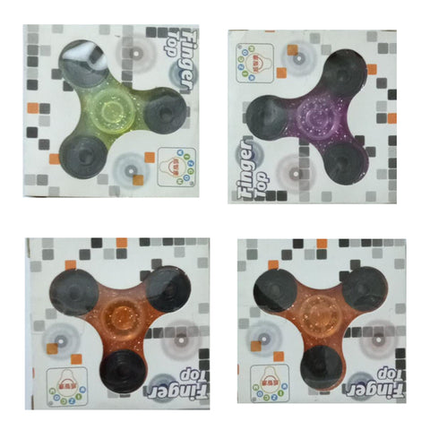 Fidget Hand Spinner Multicolour Pack Of 4