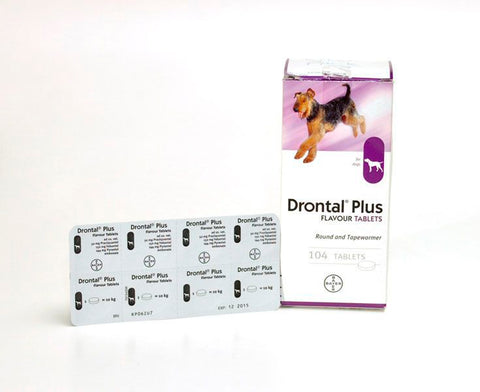 Drontal Deworming Tablets for Dogs (1 Tablet)