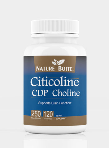 Citicoline CDP Choline Support Brain 250Mg 120 Capsules