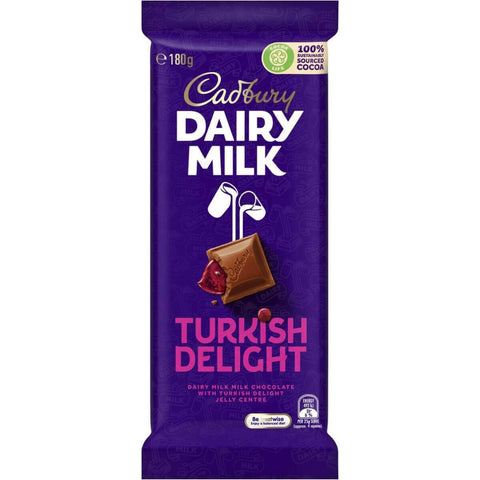 Cadbury Turk Delight Chocolate 180g
