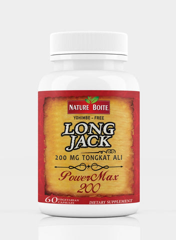 Long Jack Support Energy 200Mg 60 Veg Capsules