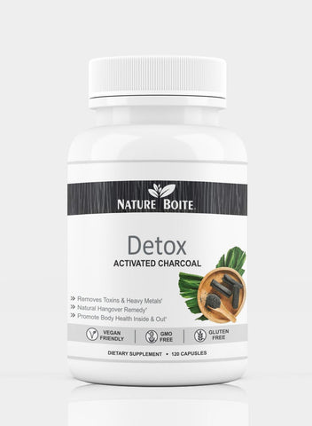 Detox Activated Charcoal 120 Capsules