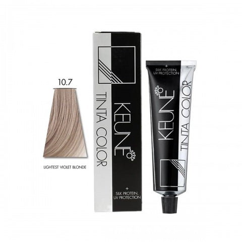 Keune Tinta Color 10.7 Lightest Violet Blonde