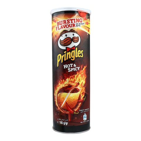 Pringle Chips Hot & Spicy 165 Gm