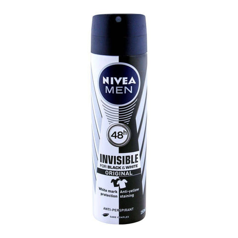 Nivea Body Spray Invisible Black+White 150Ml