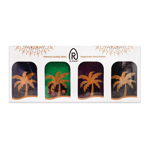 Al Rafah Dates Premium Collection 4 in 1kg