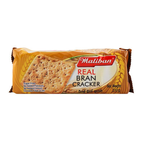 Maliban Real Bran Cracker 210g