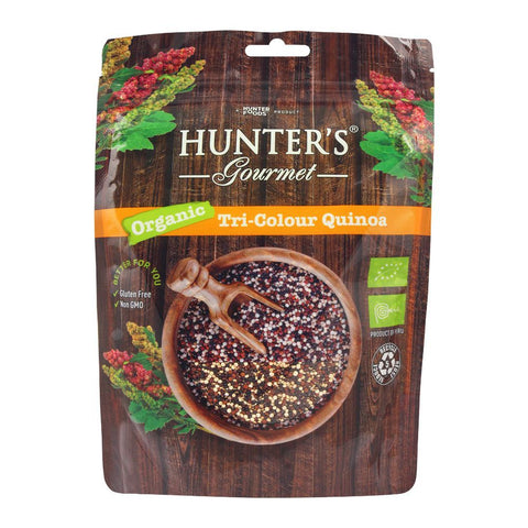 Hunters Gourmet Organic Tri-Colour Quinoa 300gm