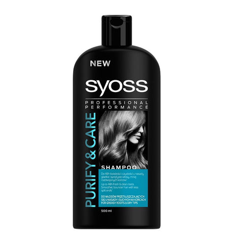 Syoss Shampoo Purify & Care 500ml