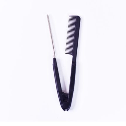 V Comb with a firm grip for straightening and keratin
