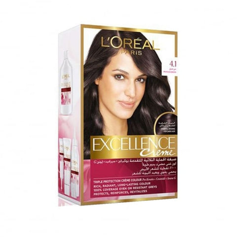 Loreal Excellence Hair Color Profound Brown 4.1