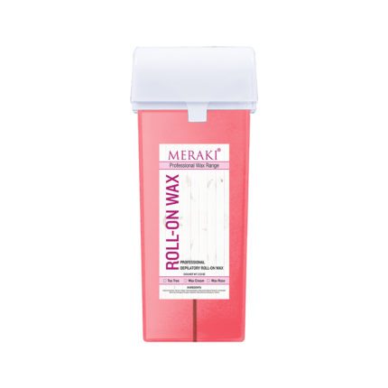 Meraki Roll On Wax Cartridge Depilatory Wax Roller Rose 100ml