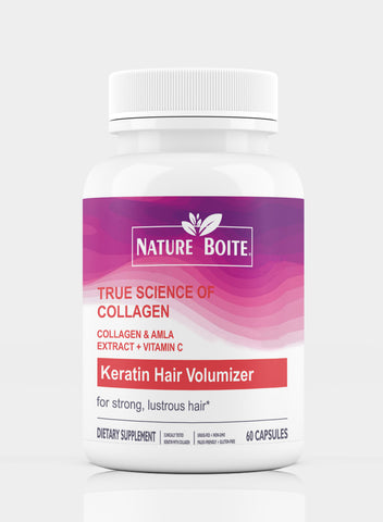 Keratin Hair Volumizer For Strong Lustrous Hair 60 Capsules