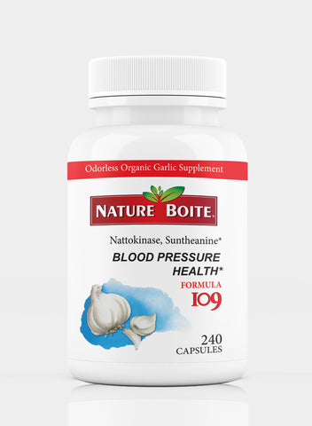 Aged Garlic Extract Blood Pressure Health Formula 240 Capsules