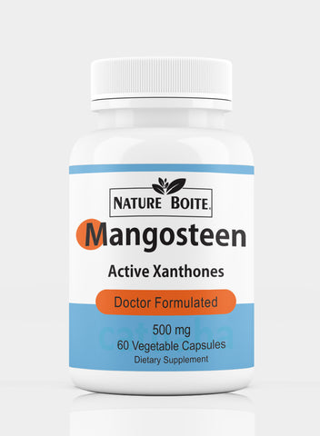 Mangosteen Active Xanthones 500Mg 60 Veg Capsules