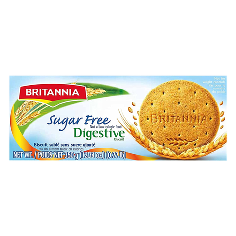 Britannia Biscuits Digestives Sugar Free 350g