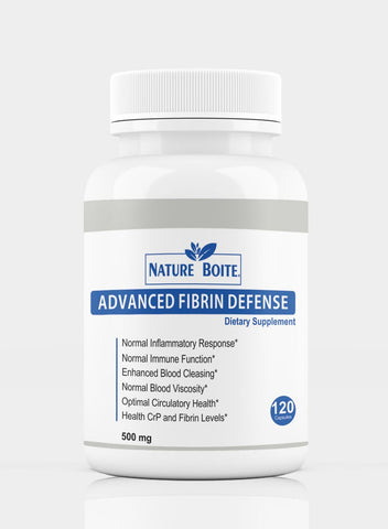 Advanced Fibrin Defense 500Mg 120 Capsules