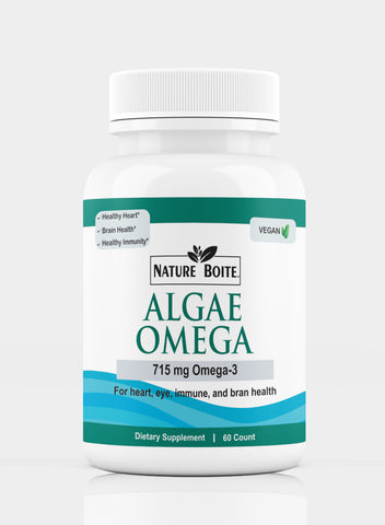 Algae Omega For Heart Eye Immune Brain Health 715Mg 60 Tablets