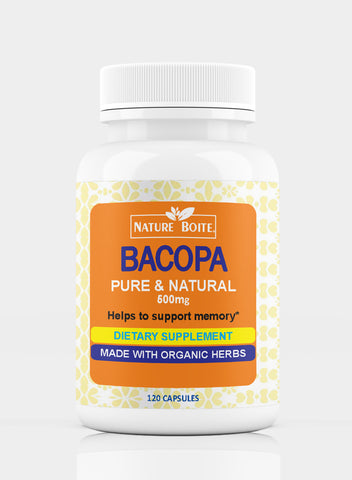 Bacopa Extract Memory Supplement 120 Capsules
