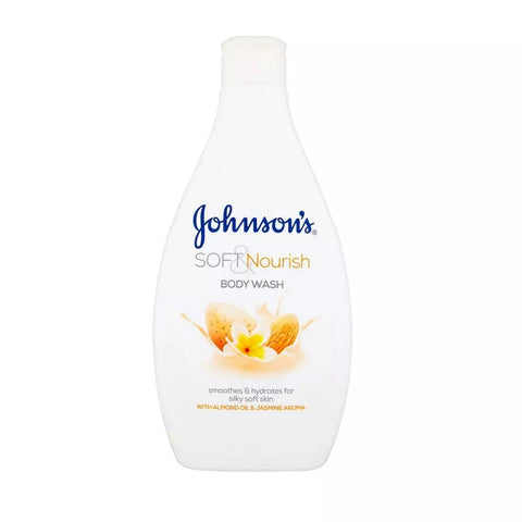 Johnsons Soft & Nourish Body Wash 400ml