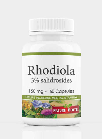 Rhodiola 3% Salidrosides 150Mg 60 Capsules
