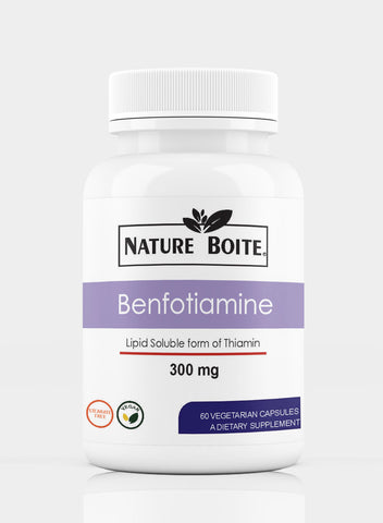 Benfotiamine Soluble Form Of Thiamin 300Mg 60 Capsules